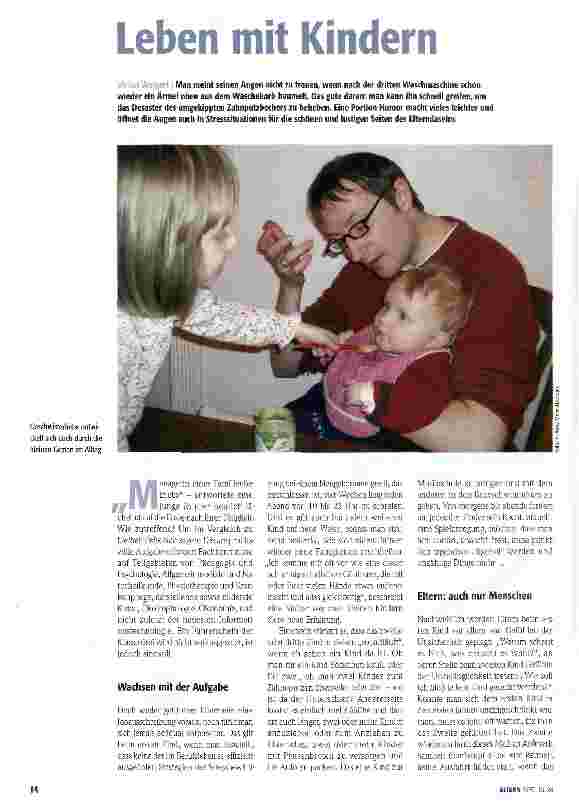 Vorschauseite 1: Leben mit Kindern