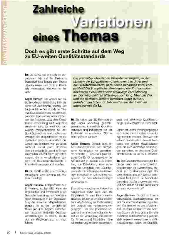 Vorschauseite 1: Zahlreiche Variationen eines Thenas