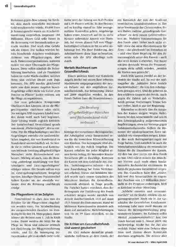 Vorschauseite 2: Kompromisse und Machtworte