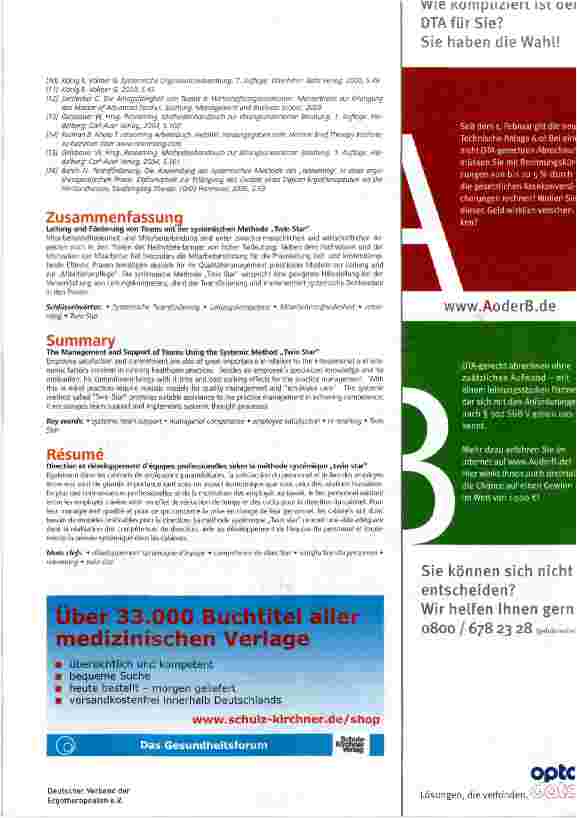 Vorschauseite 5: Leitung und Förderung von Teams mit der systemischen Methode Twin Star