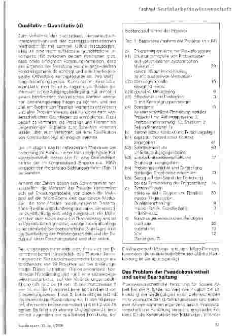 Vorschauseite 4: Forschung und Sozialarbeitswissenschaft