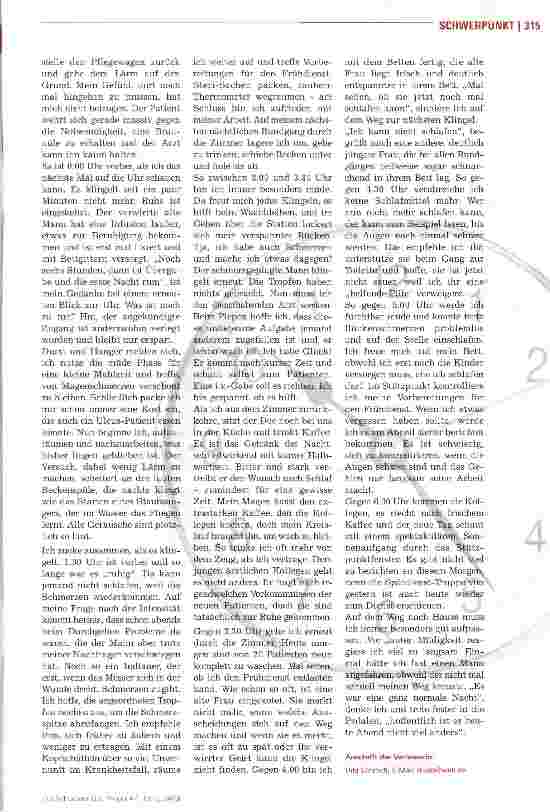 Vorschauseite 2: Ein ganz normaler Nachtdienst