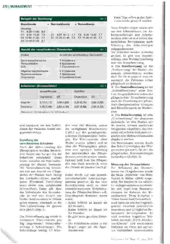 Vorschauseite 3: Alternatives Arbeitszeitmodell für die Psychiatrie
