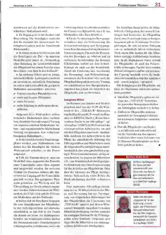 Vorschauseite 2: Schwerpunkt