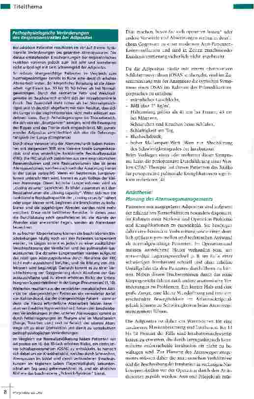 Vorschauseite 3: Ein „schwergewichtiges Problem