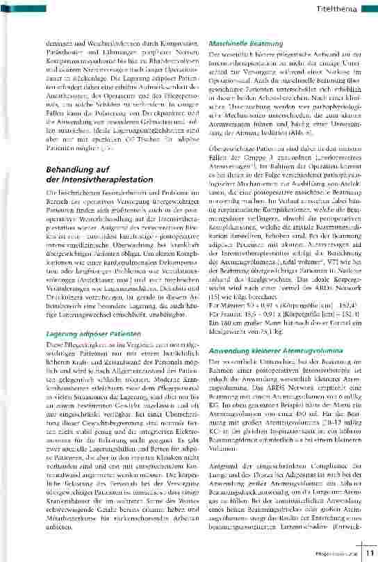 Vorschauseite 6: Ein „schwergewichtiges Problem