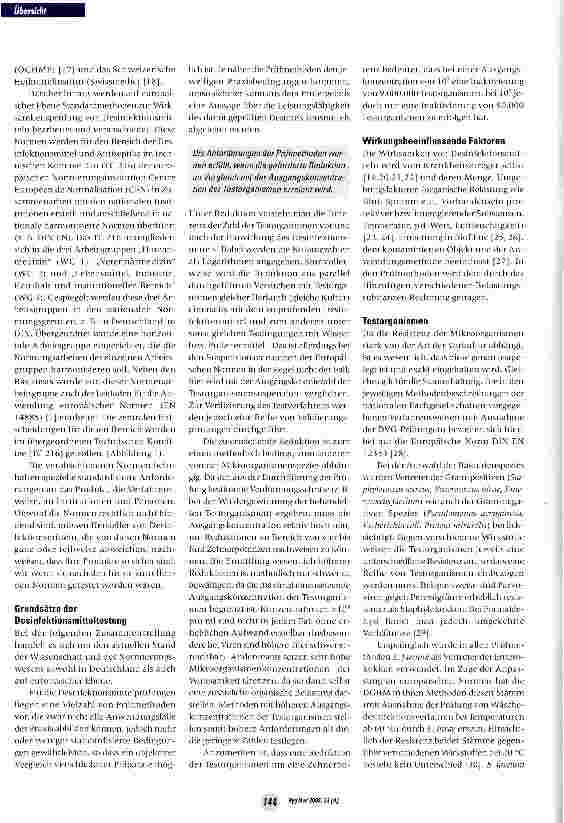 Vorschauseite 3: Mikrobiologische Anforderungen an Flächen-, Instrumentenund Wäschedesinfektionsmittel