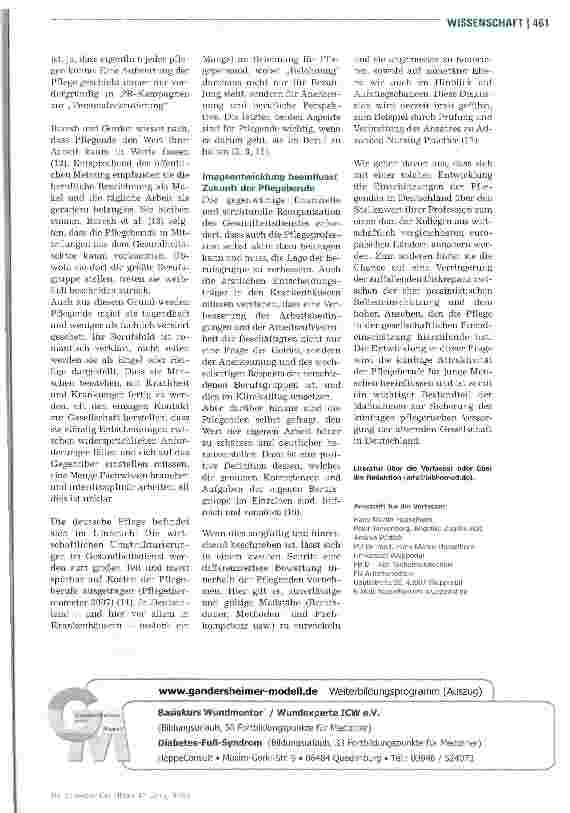 Vorschauseite 4: Image der Pflege in Deutschland