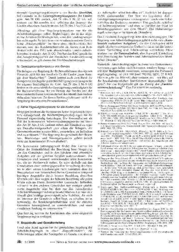 Vorschauseite 3: Landesgesetze über tarifliche Arbeitsbedingungen?
