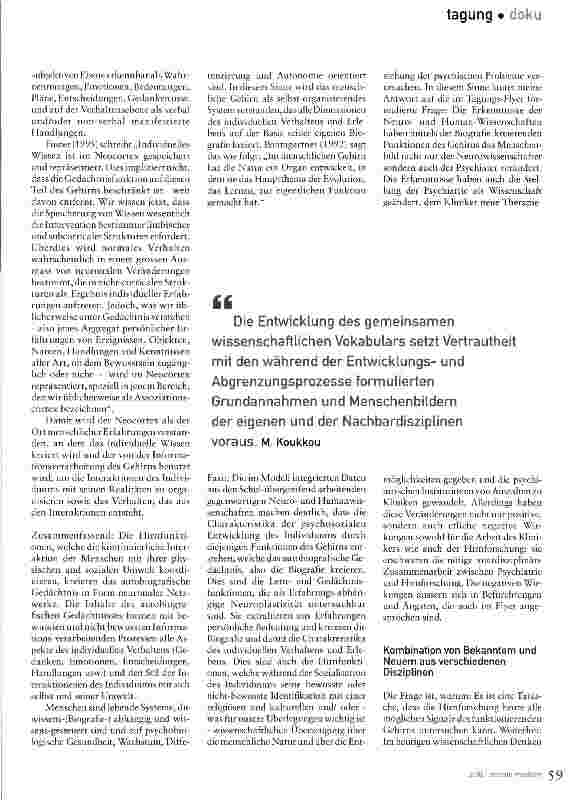 Vorschauseite 4: Von Menschenbildern und Hirnmodellen