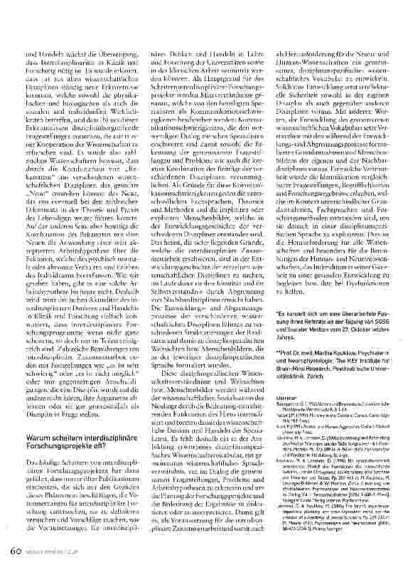 Vorschauseite 5: Von Menschenbildern und Hirnmodellen