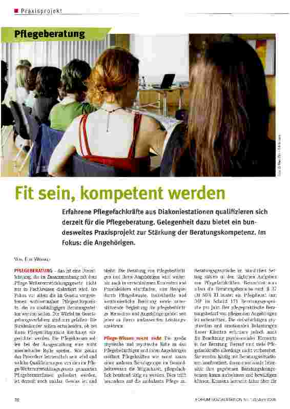 Vorschauseite 1: Fit sein, kompetent werden