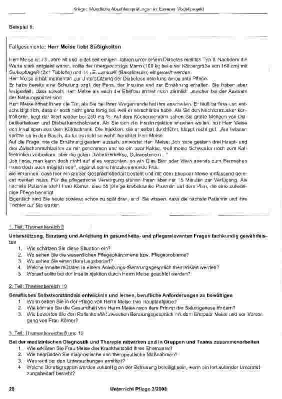 Vorschauseite 2: Mündliche Abschlussprüfungen im Essener Modellprojekt