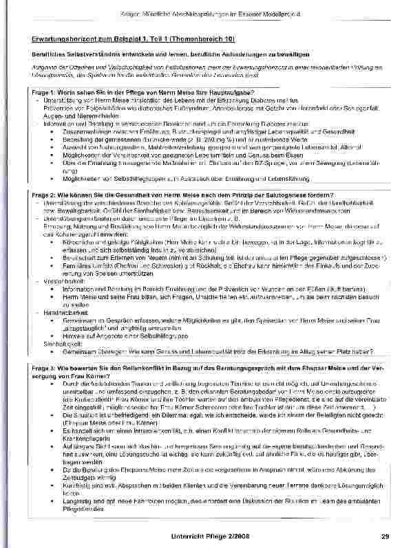 Vorschauseite 3: Mündliche Abschlussprüfungen im Essener Modellprojekt