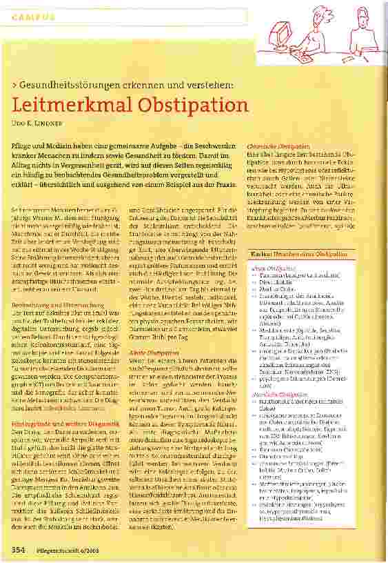 Vorschauseite 1: Leitmerkmal Obstipation