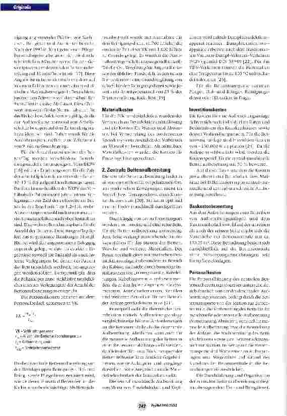 Vorschauseite 4: Relevanz der Wirtschaftlichkeitsanalyse der dezentralen und zentralen Bettenaufbereitung in einem Krankenhaus der Maximalversorgung