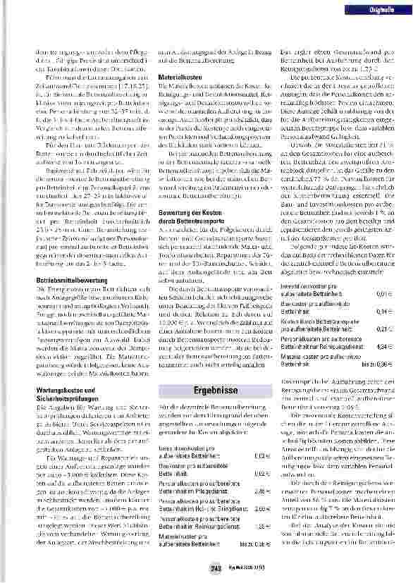 Vorschauseite 5: Relevanz der Wirtschaftlichkeitsanalyse der dezentralen und zentralen Bettenaufbereitung in einem Krankenhaus der Maximalversorgung