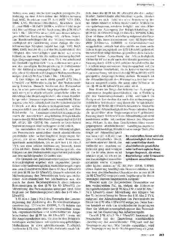 Vorschauseite 2: Mitbestimmung bei der Stufenzuordnung nach TV-L