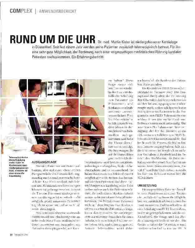 Vorschauseite 1: RUND UM DIE UHR