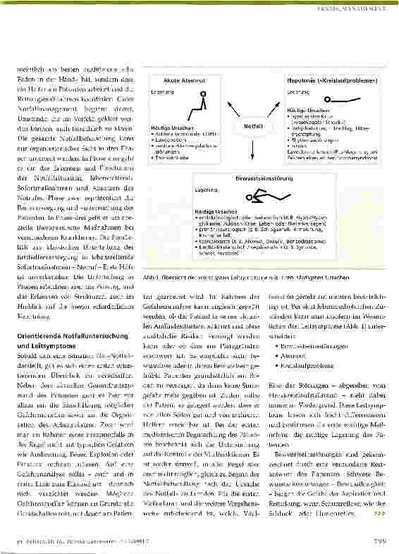 Vorschauseite 2: Im Notfall sicher. Notfallmanagement für Physiotherapeuten - Teil 1