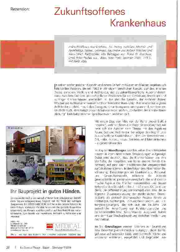 Vorschauseite 1: Zukunftsoffenes Krankenhaus