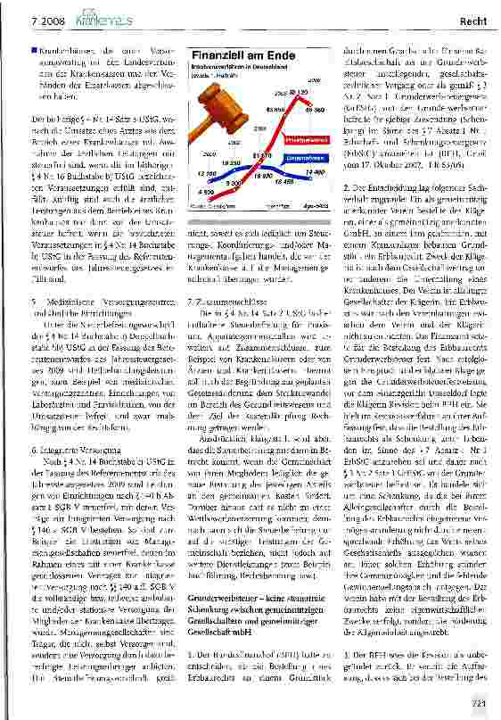 Vorschauseite 2: Steuerrecht: Umsatzsteuerbefreiung von Heilbehandlungsleistungen -geplante Änderungen durch das Jahressteuergesetz 2009