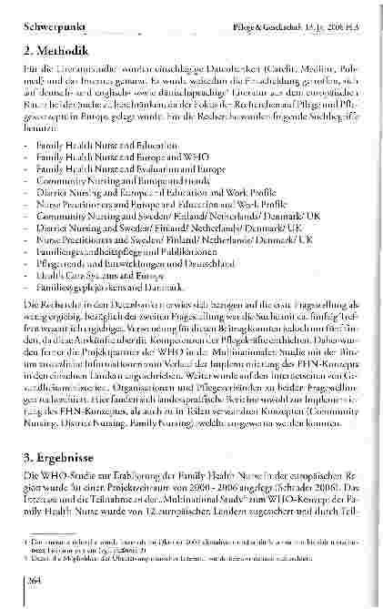 Vorschauseite 5: Das Konzept der Familiengesundheitspflege in EuropaEine Literaturstudie zur Implementierung