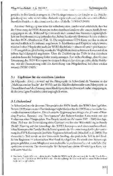 Vorschauseite 6: Das Konzept der Familiengesundheitspflege in EuropaEine Literaturstudie zur Implementierung