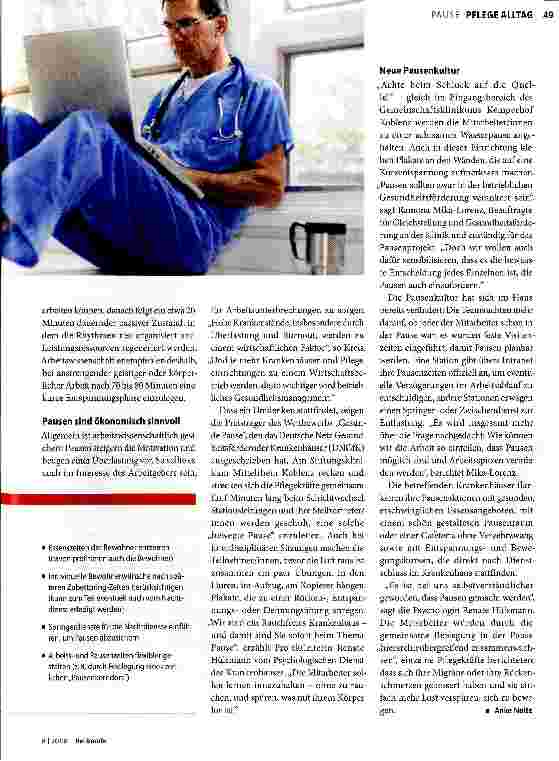 Vorschauseite 2: Mach mal Pause!