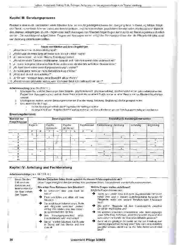 Vorschauseite 3: Aufgaben und Lösungsvorschläge zum TflGITlS BordtlHIQ