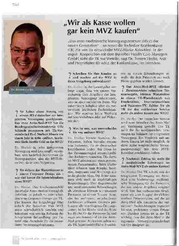 Vorschauseite 3: Keine Fusionen, nur Kooperationen