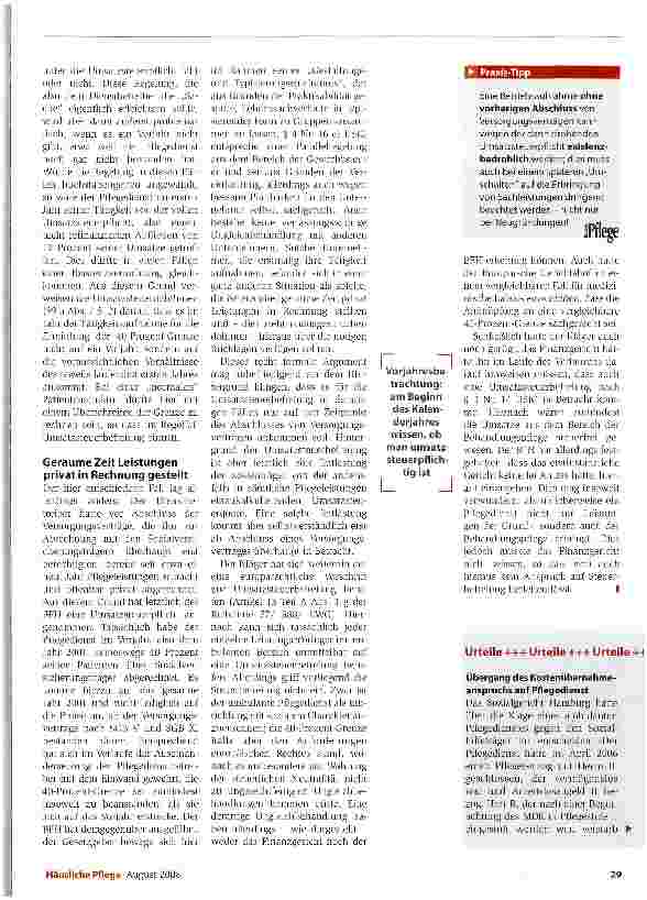 Vorschauseite 2: Nach Vertragsschluss tätig werden