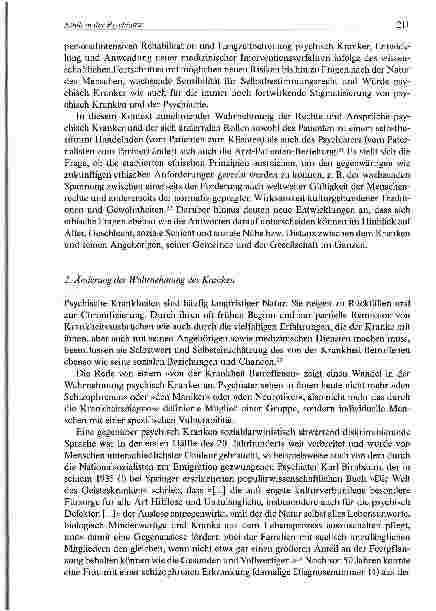 Vorschauseite 4: Ethik in der Psychiatrie