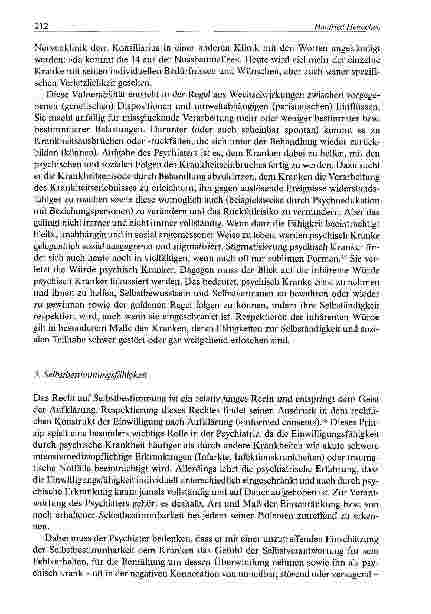 Vorschauseite 5: Ethik in der Psychiatrie