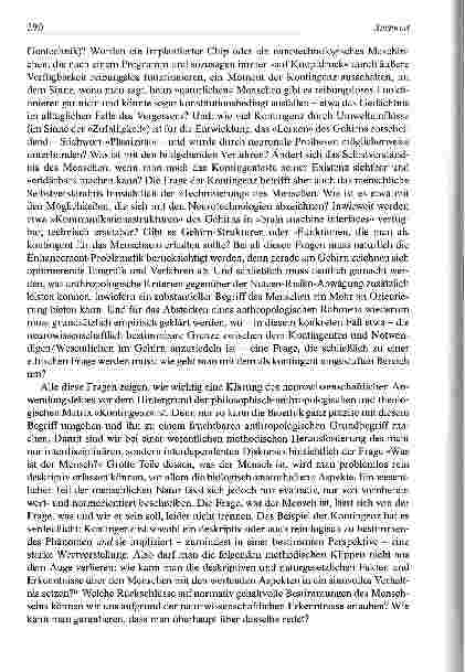 Vorschauseite 6: Mensch und GehirnEine Reflexion über die Interdependenz von Anthropologie und Neurowissenschaften