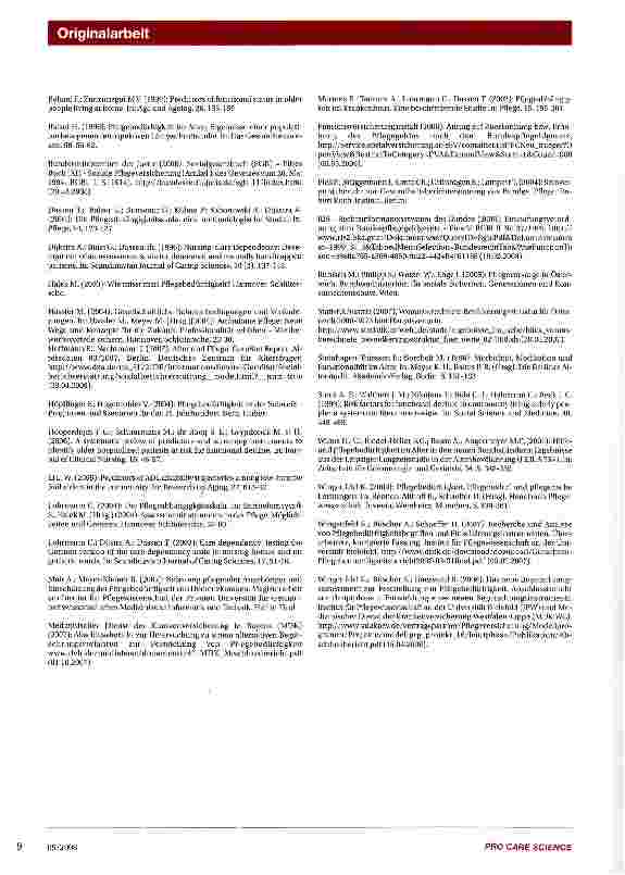 Vorschauseite 6: Einflussfaktoren auf das Entstehen von Pflegebedürftigkeit und die Pflegegeldbegutachtung in Österreich