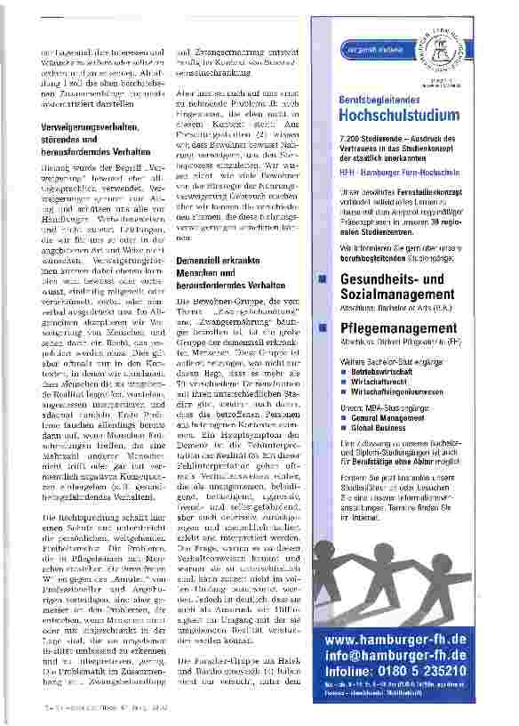 Vorschauseite 3: ZwangsbehandlungErnährung wider Willen?
