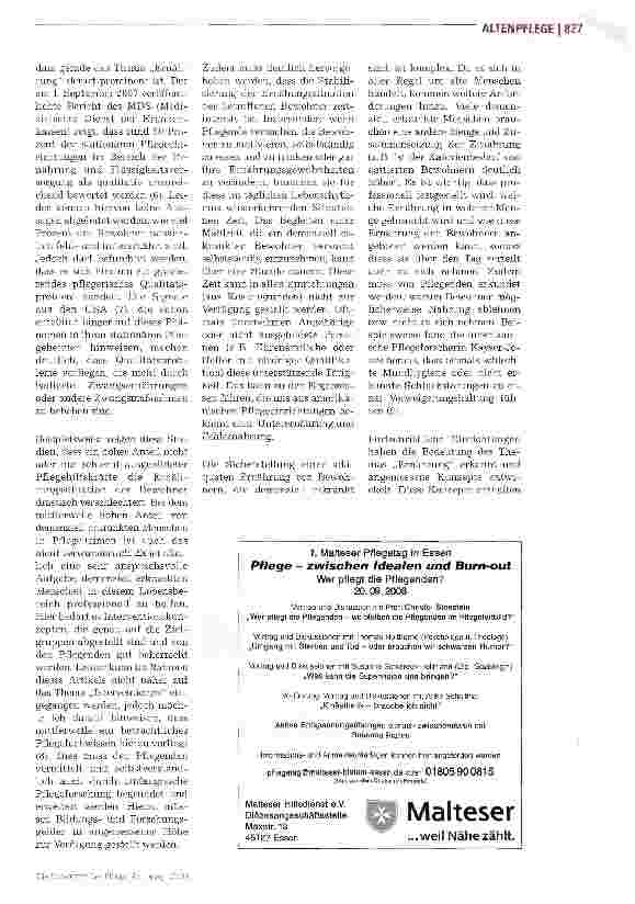 Vorschauseite 5: ZwangsbehandlungErnährung wider Willen?
