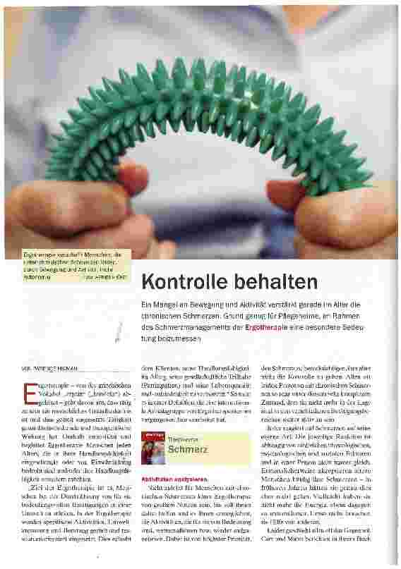 Vorschauseite 1: Kontrolle behalten