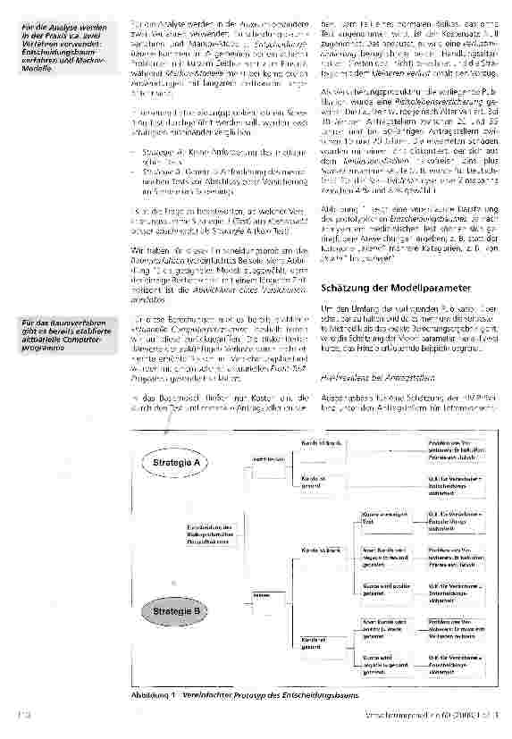 Vorschauseite 4: Entscheidungsanalyse -ein neuer Ansatz zur Kosteneffizienzberechnung medizinischer Tests