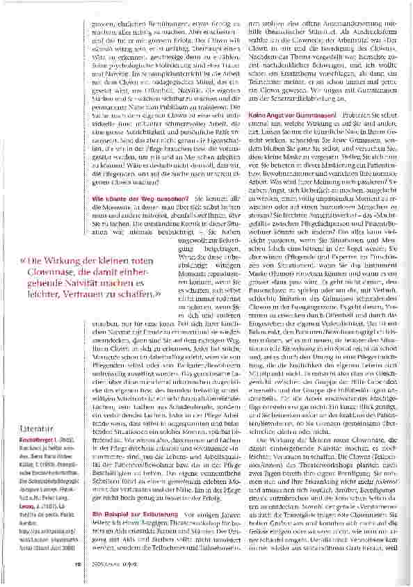 Vorschauseite 2: Auf der Suche nach dem Clown in uns oder die Philosophie des Scheiterns