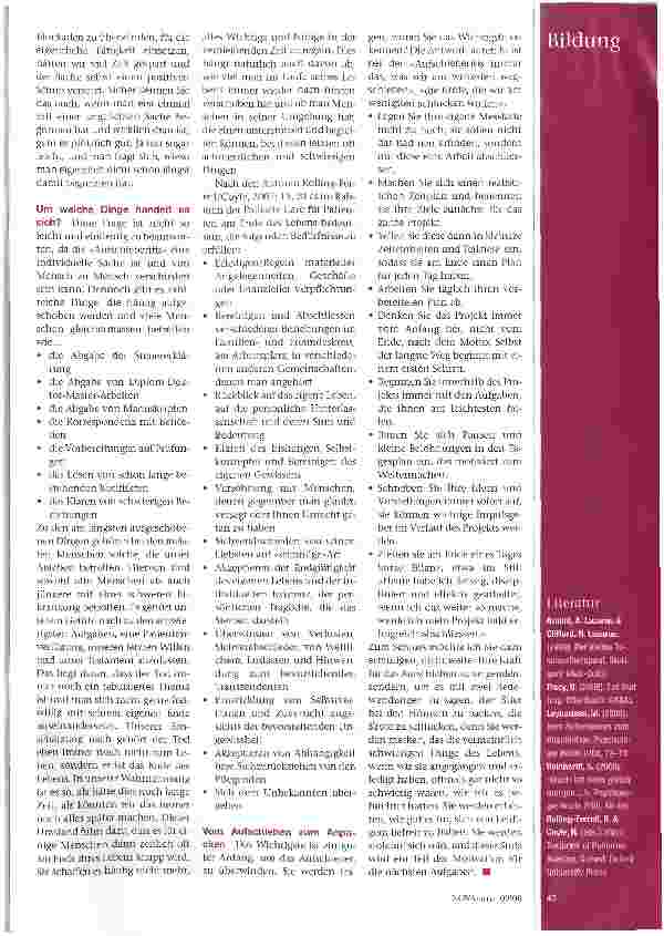 Vorschauseite 2: Schluss mit der Aufschieberitis