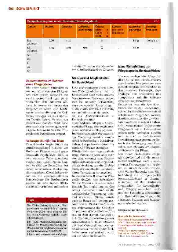 Vorschauseite 3: Alltagsbegleitung für Herzschwache