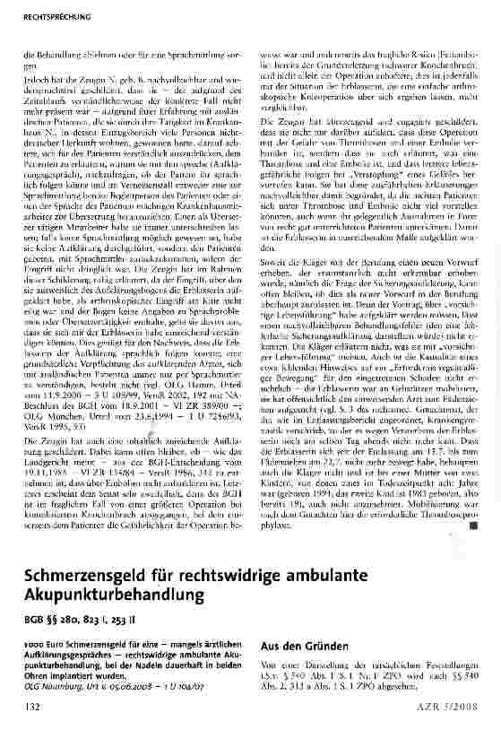 Vorschauseite 3: Aufklärung ausländischer Patienten