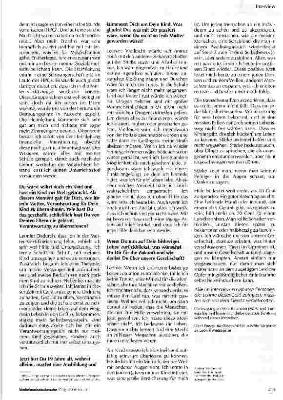 Vorschauseite 5: Warum schauten alle weg?