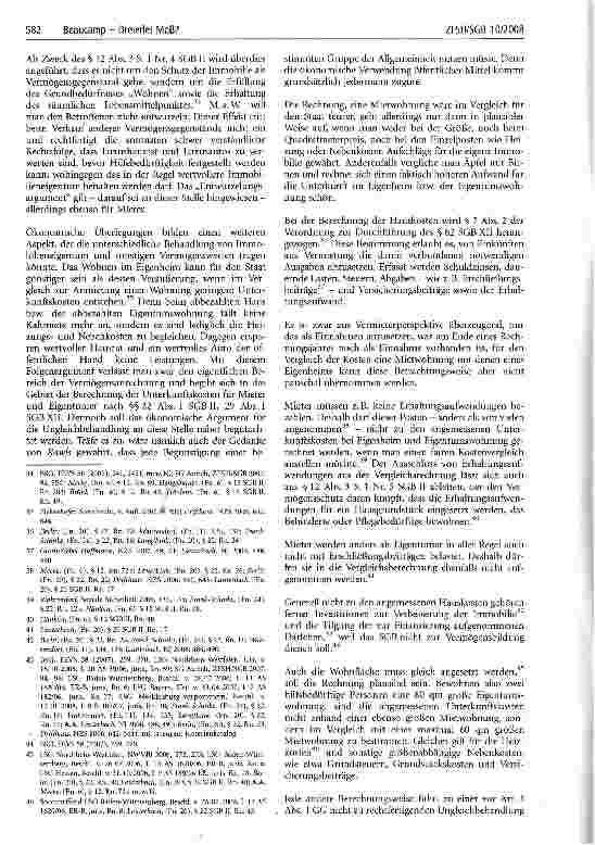 Vorschauseite 4: Dreierlei Maß?Angemessenheit der Unterkunftskosten im SGB II und SGB XII in Bezug auf Eigentümer und Mieter