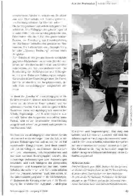 Vorschauseite 4: Schulsozialarbeit -Konzeption verbesserungswürdig