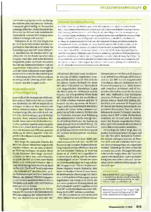 Vorschauseite 6: Beckenbodentraining bei HarninkontinenzWelche Trainingsmethode ist für Menschen über 60 Jahren am effektivsten?