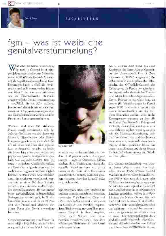 Vorschauseite 1: fgm - was ist weibliche genitalverstümmelung?