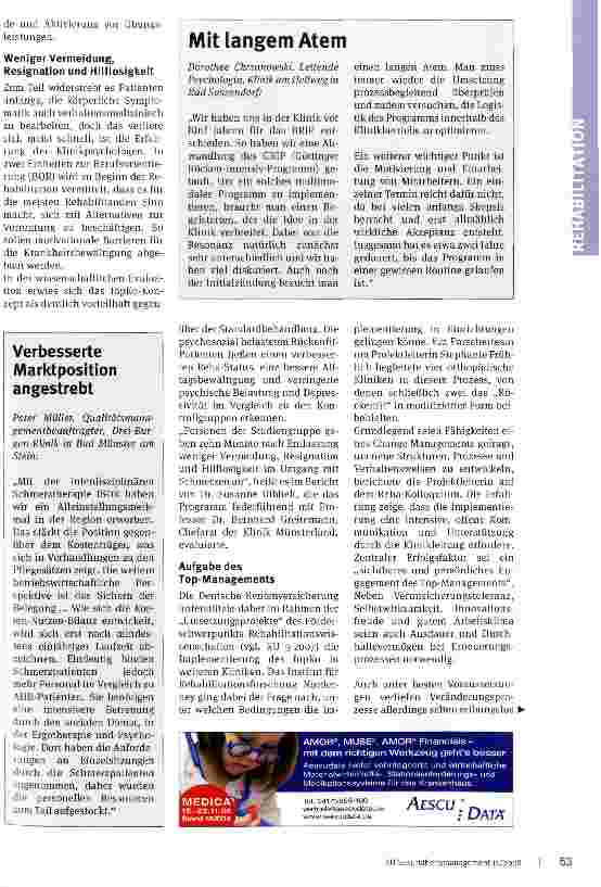 Vorschauseite 3: Was tun mit „problematischen Schmerzpatienten?
